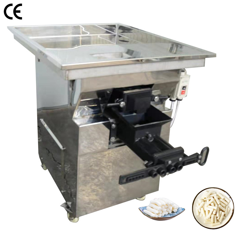 Tteokbokki Rice Cake - Tteokbokki Forming Machine Stainless Steel Rice