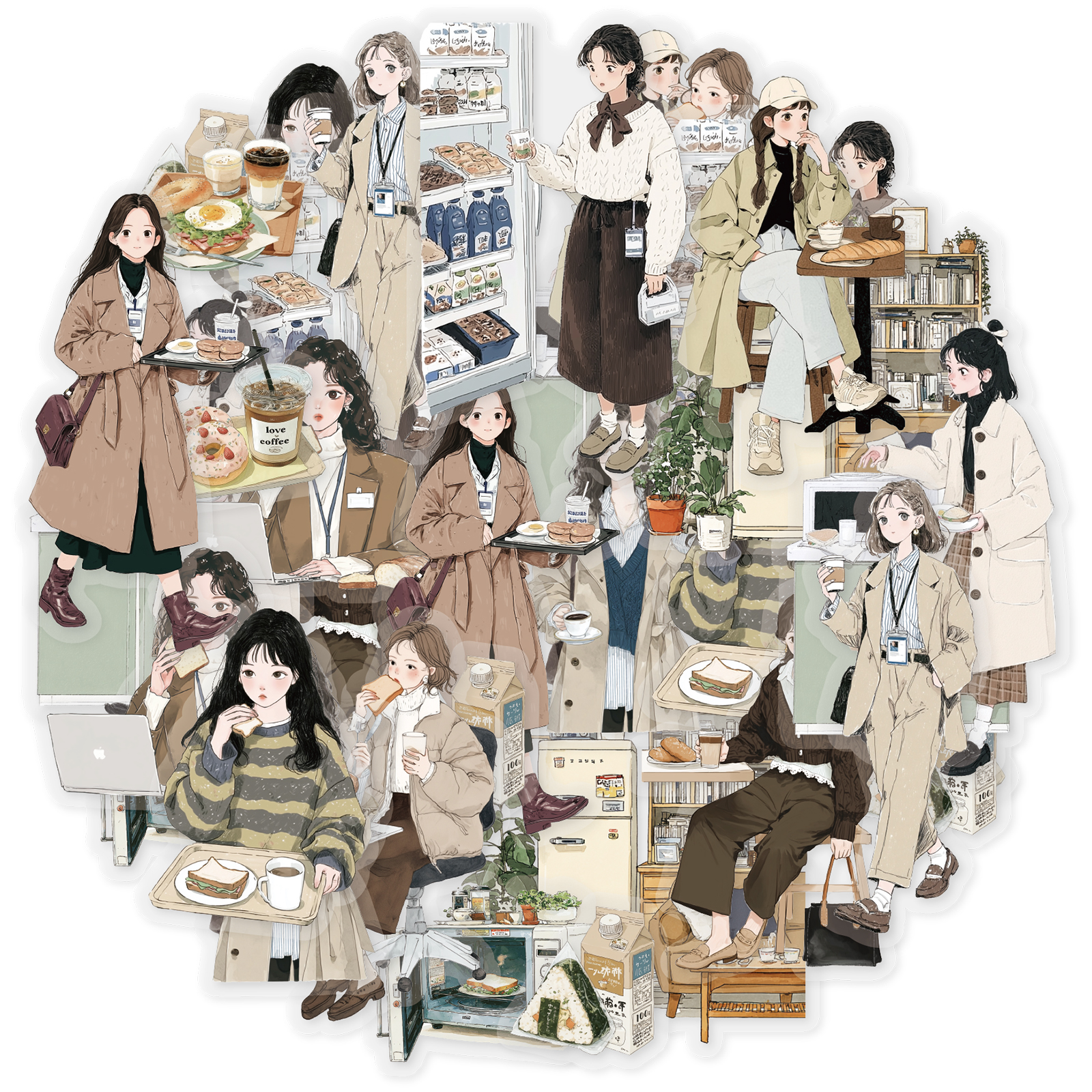 Korean Girl Lifestyle - Etori Life Energy Breakfast Korean Style