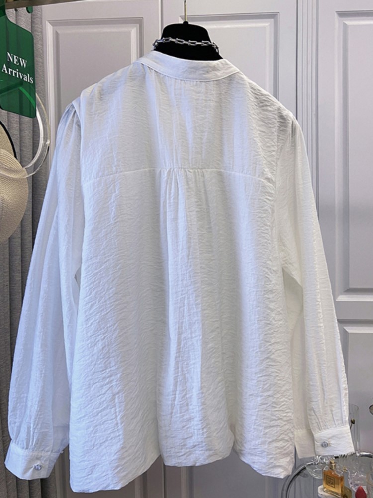 Oversize Spring Lace Round Nec - Korean Lifestyle recensie en prijs