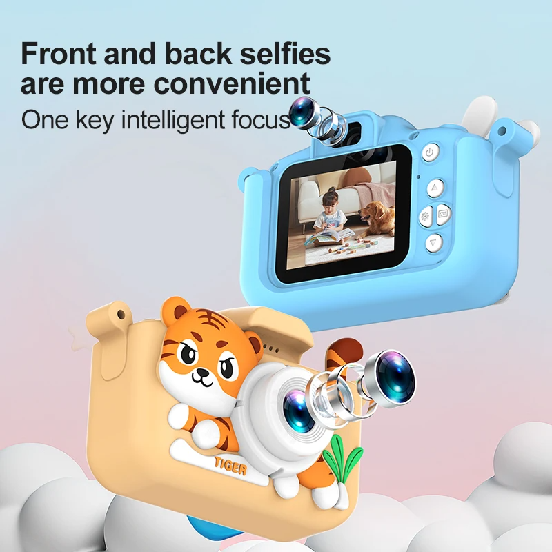 Kids Mini Camera Cartoon Tiger - Korean Boy Lifestyle recensie en prijs
