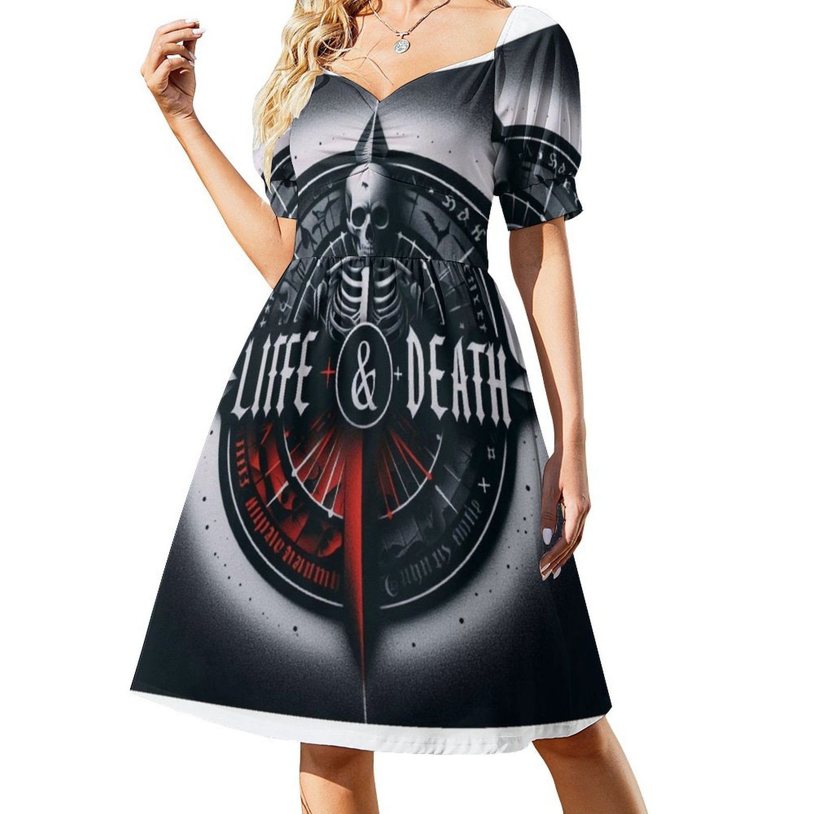 Death Korean Style Casual Dres - Korean Lifestyle recensie en prijs