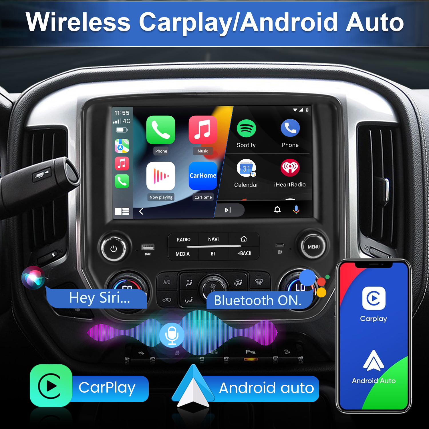 Junsun AI Voice Car Stereo Rad - Korean Lifestyle Products recensie en prijs